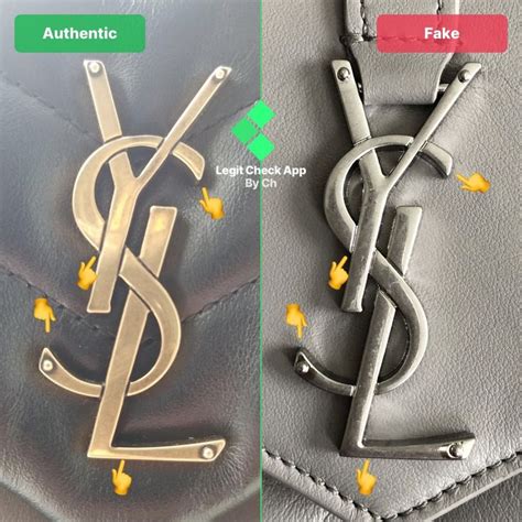 ysl china fake|real YSL logo.